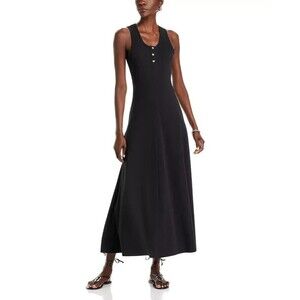 Proenza Schouler White Label REY Jersey Maxi Dress Size M Casual Quiet Luxury